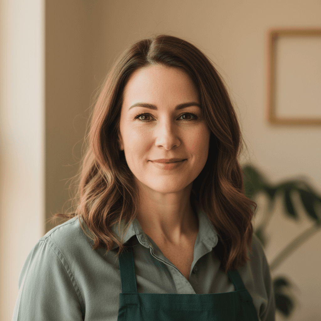 Crystal Blochberger, owner and operator of Crystal Clean